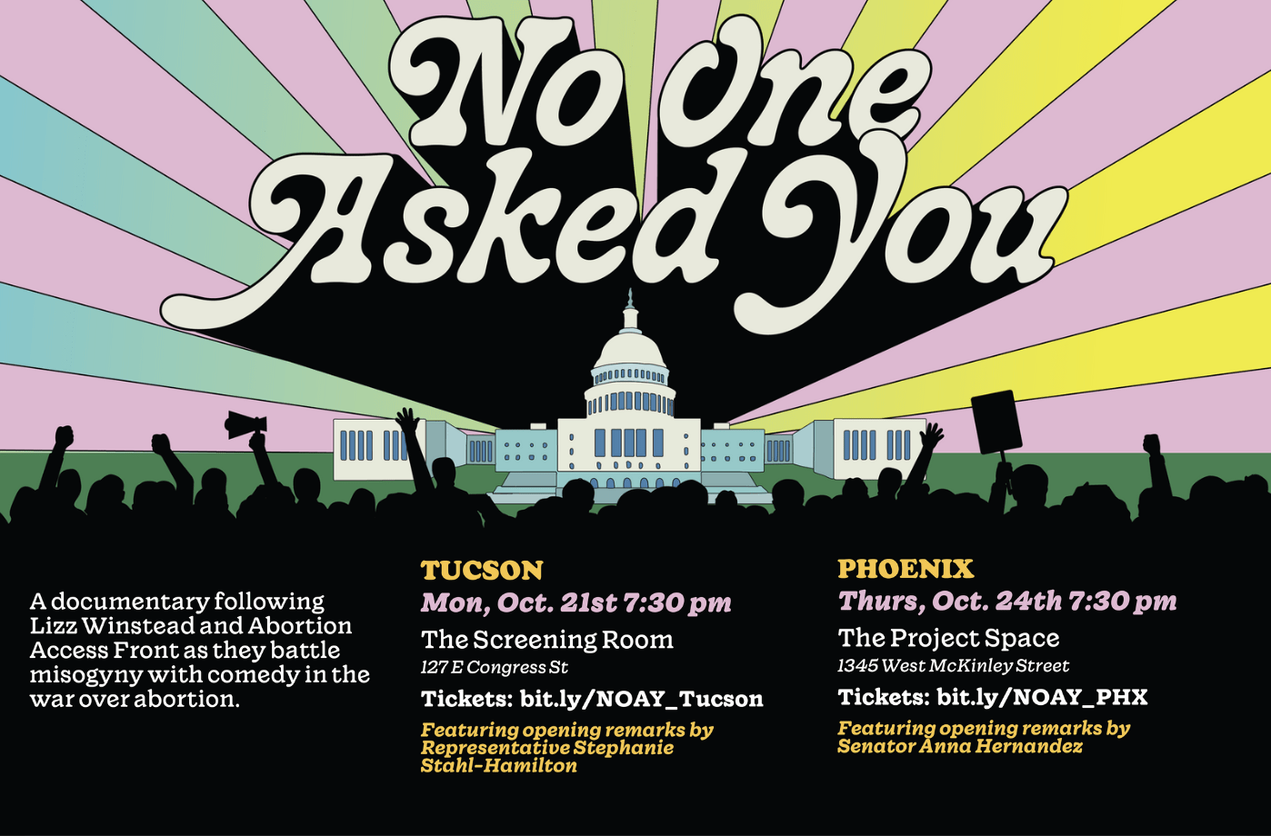 No One Asked You A Documentary Screening Arizona List